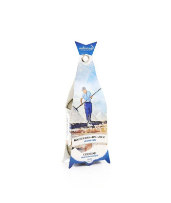 Bochechas de bacalhau em azeite e alho