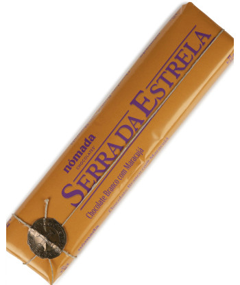 Tablete de Chocolate Branco com Maracujá Nómada 300g