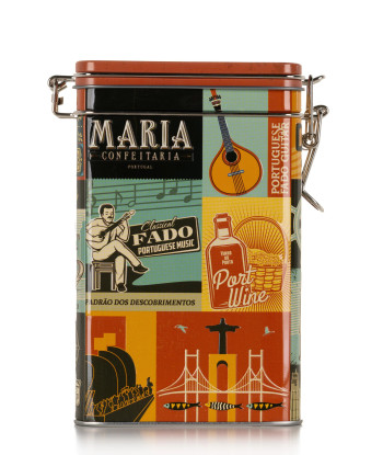 Lata de Biscoitos Artesanais "Portugalia" Maria Confeitaria 150g